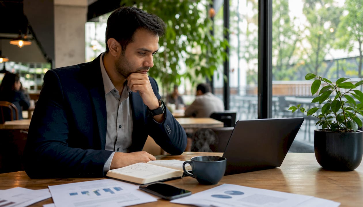 IT consultant reviewing Azure cost reports