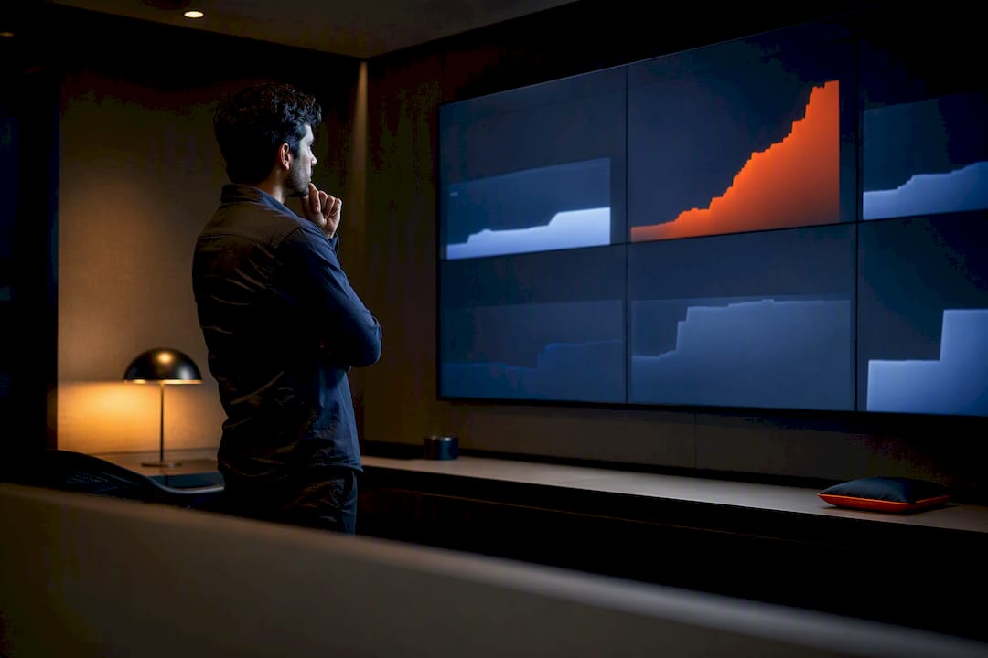 Analyst monitoring a cloud cost spike