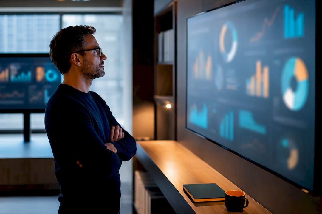Analyst reviewing cloud cost KPIs