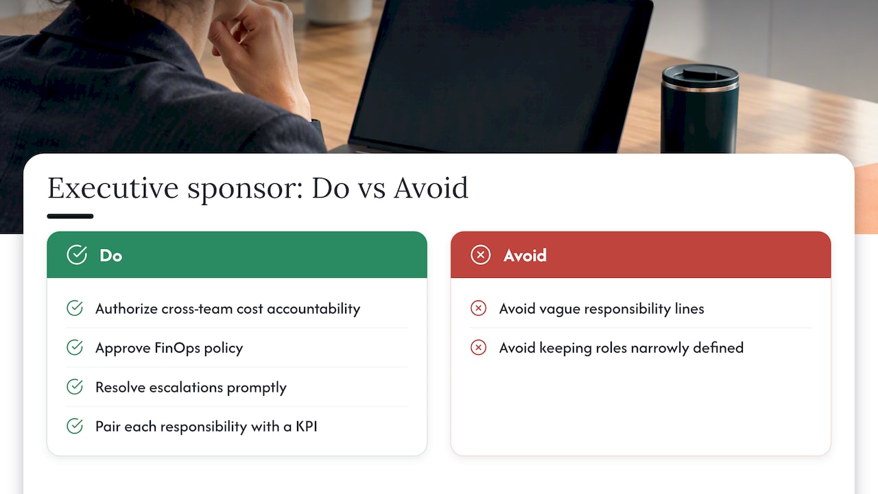8. Executive sponsor — overview diagram