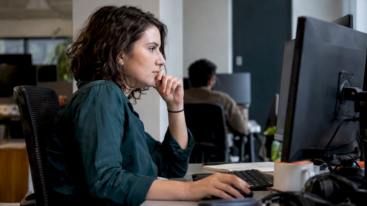 Analyst checking a BigQuery scan estimate
